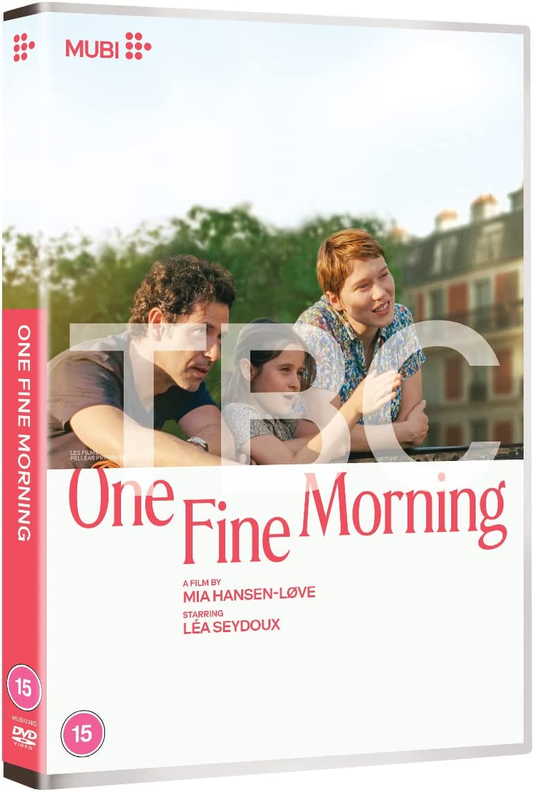 DVD cover for “One Fine Morning” featuring a woman and child.