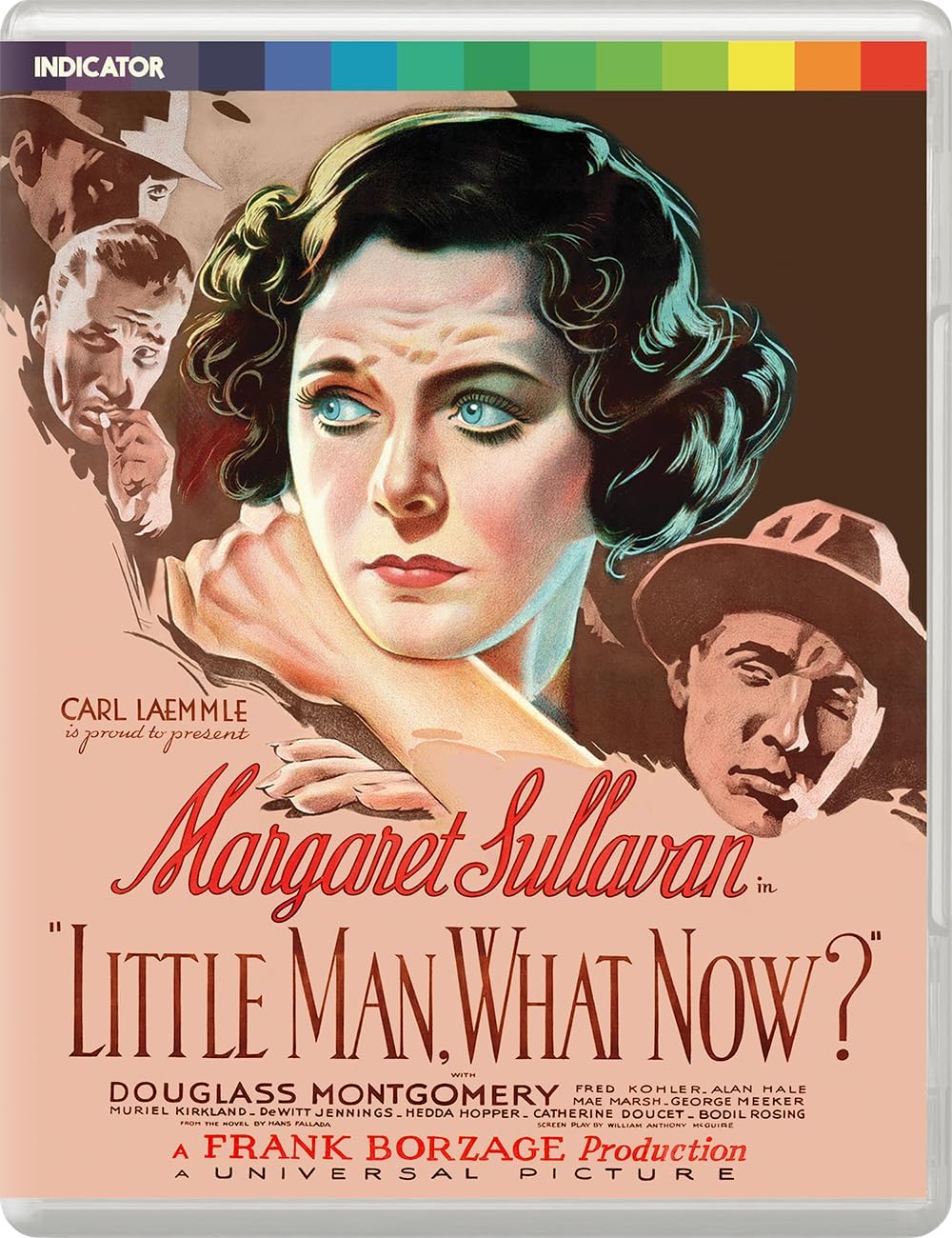 Blu-ray cover for “Little Man, What Now?” featuring Margaret Sullavan.