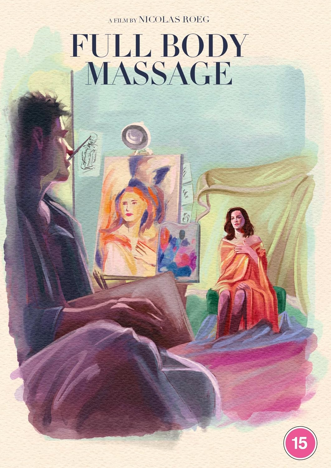 DVD cover for "Full Body Massage" depicting a woman receiving a massage.