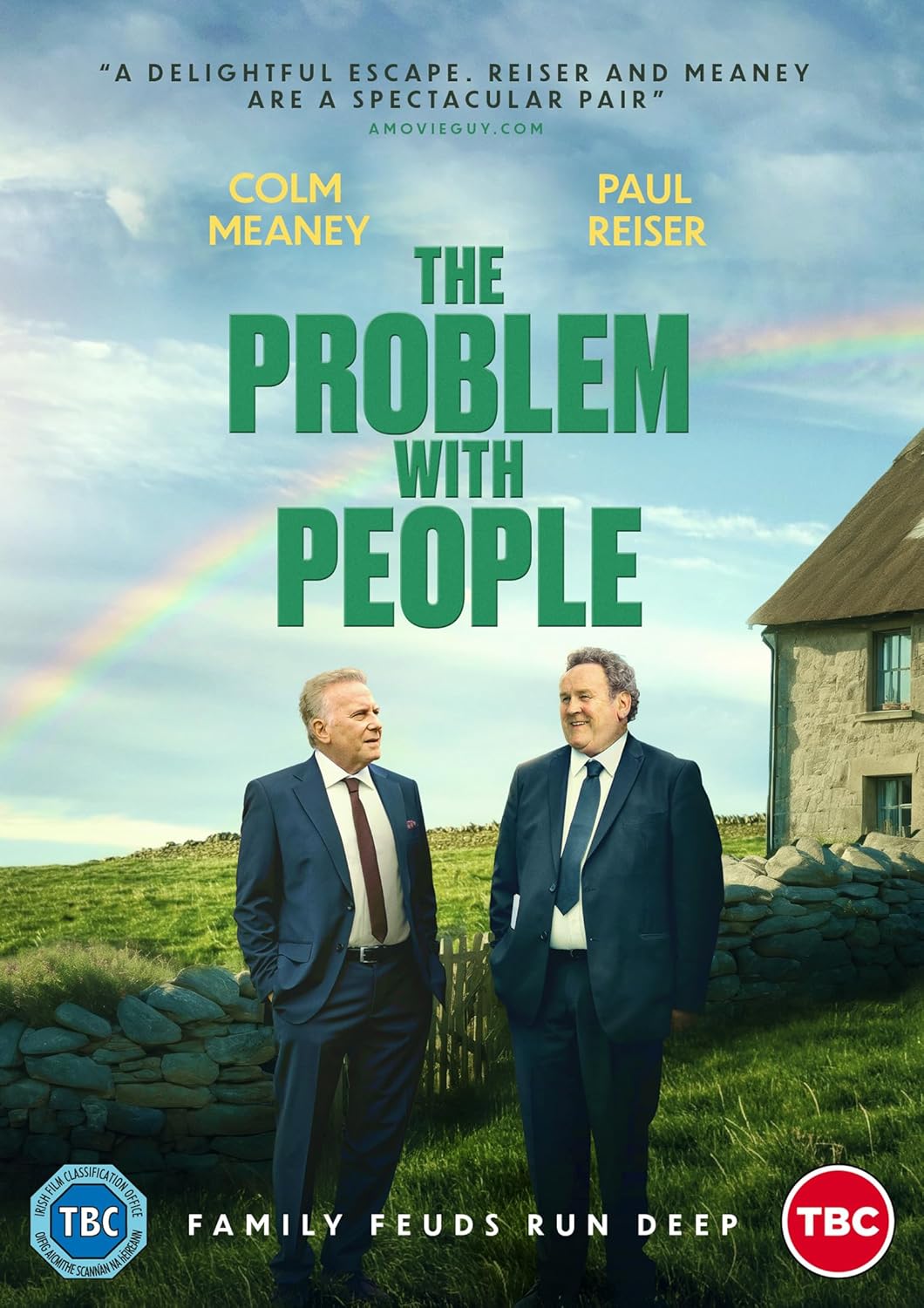 Movie poster for "The Problem with People" featuring Colm Meaney and Paul Reiser.