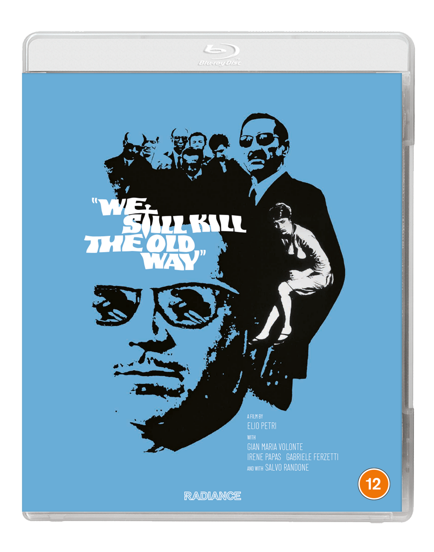 Blu-ray cover for “We Still Kill the Old Way” featuring film characters.