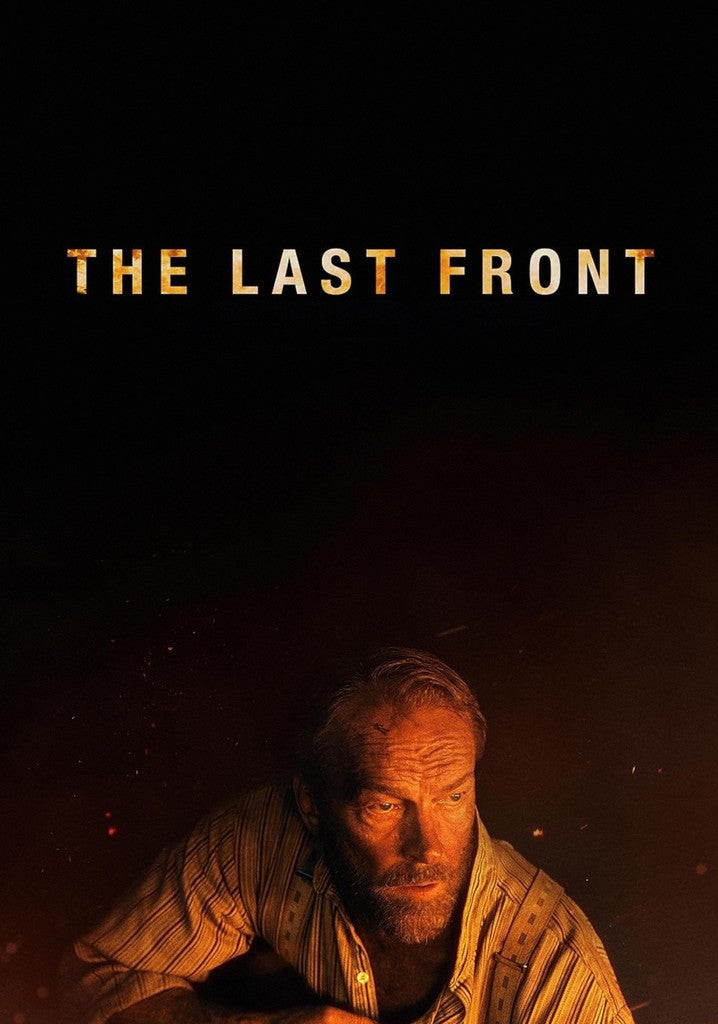 DVD cover for "The Last Front" featuring a man’s weathered face.