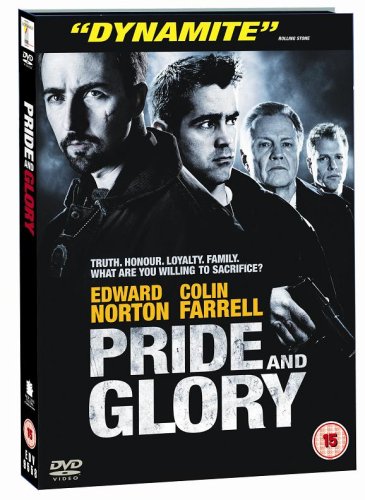 DVD cover for the film Pride and Glory featuring Edward Norton and Colin Farrell.
