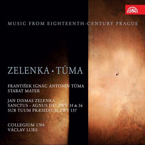 CD cover for Collegium 1704ās āMusic From 18th Century Pragueā by Zelenka and Tuma.
