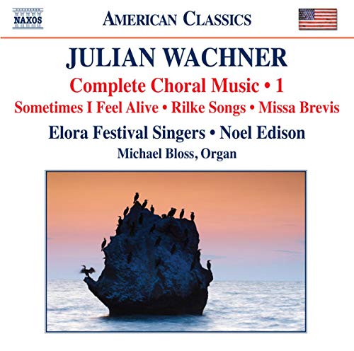 CD cover for Elora Festival Singers performing Wachner choral music.