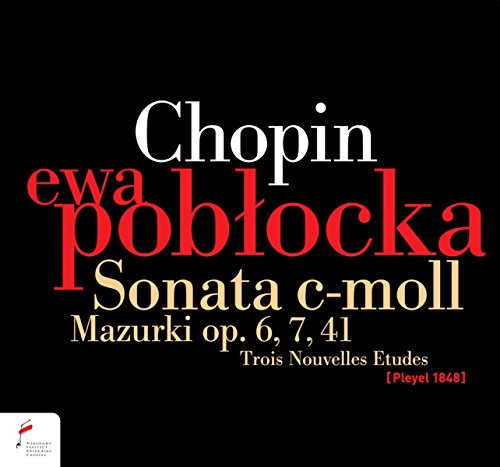 CD cover featuring "Chopin" and "Poblocka" in large, stylized red text.