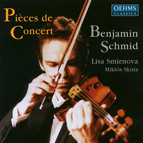 CD cover featuring a violinist playing, with text naming the artists.