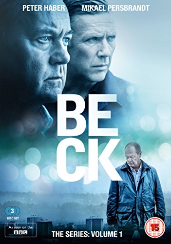 DVD cover for “Beck” featuring two men and city skyline.