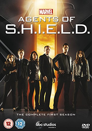 Marvel’s Agents of S.H.I.E.L.D. Season 1 DVD cover with cast group photo.