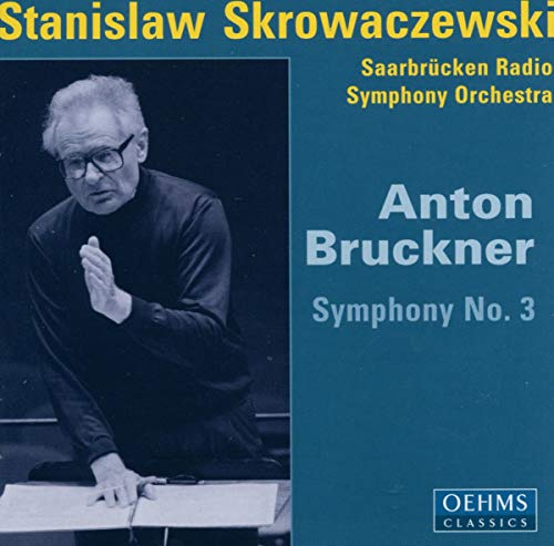 CD cover featuring conductor Stanisław Skrowaczewski and composer Anton Bruckner.