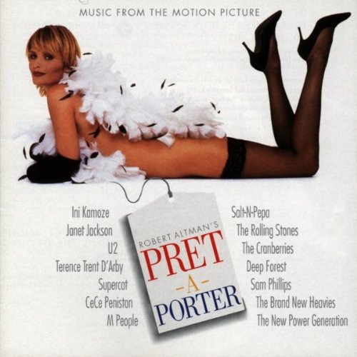 CD cover: woman in lingerie with feather boa and price tag.