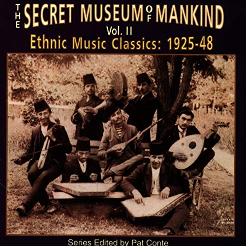 CD cover: vintage photo of musicians with stringed instruments.
