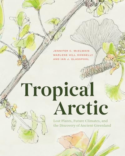 Book cover featuring botanical illustrations of ginkgo leaves and branches on a cream background.