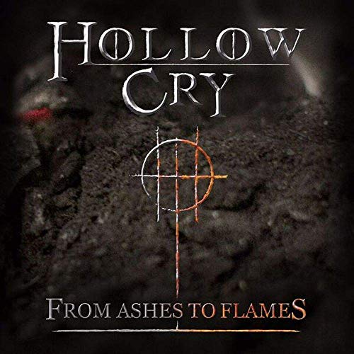 CD cover: "Hollow Cry - From Ashes To Flames" with dark, textured background.