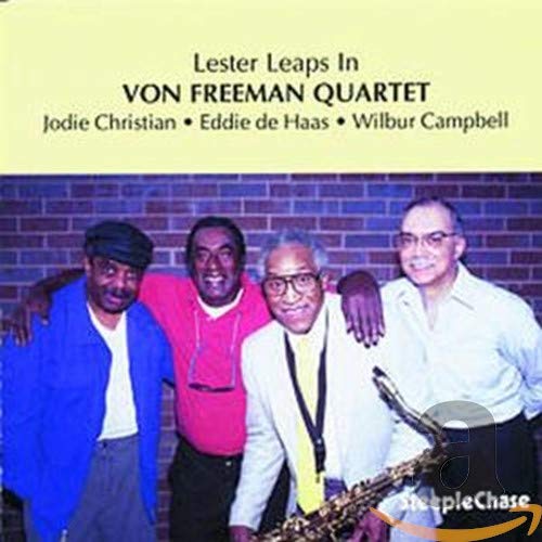 CD cover featuring four jazz musicians posing in front of a brick wall.
