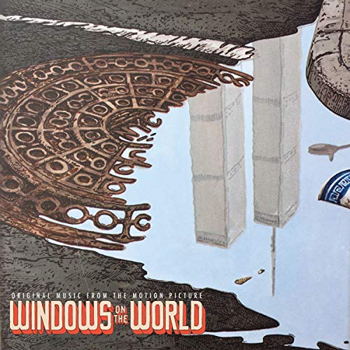 Vinyl record cover for “Windows On The World” with abstract art.