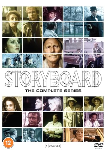 DVD cover for "Storyboard: The Complete Series" with character portraits.