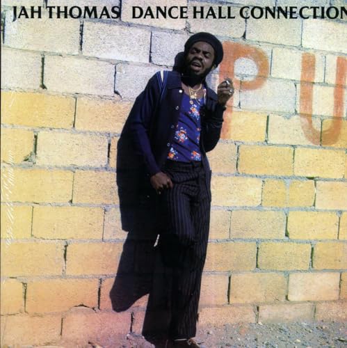 Album cover for Jah Thomas’ “Dance Hall Connection” featuring a portrait.