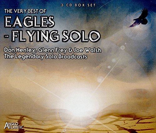 CD cover for "Flying Solo" by Eagles, featuring an eagle silhouette.