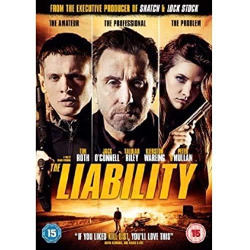 Liability" DVD cover featuring three faces and a distant explosion.