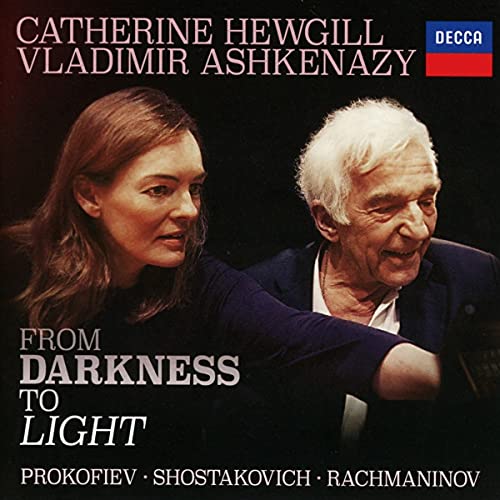 CD cover featuring portraits of Catherine Hewgill and Vladimir Ashkenazy.