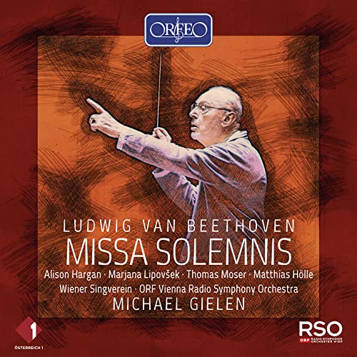 CD cover: conductor Michael Gielen with “Missa Solemnis” title text.
