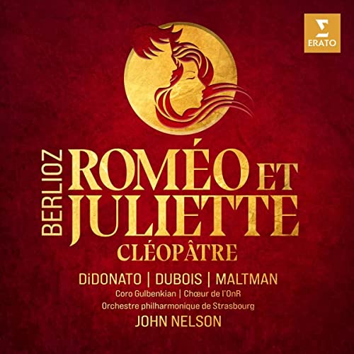 CD cover for Berlioz’s Roméo et Juliette, featuring a woman’s profile.