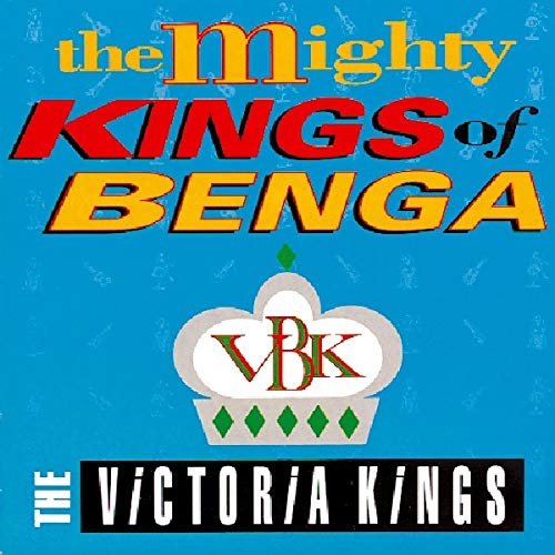 CD cover for Victoria Kings’ “The Mighty Kings of Benga” album.