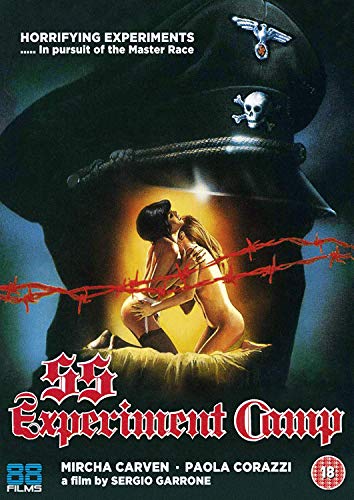 DVD cover featuring two women in front of a large Nazi officer cap silhouette.