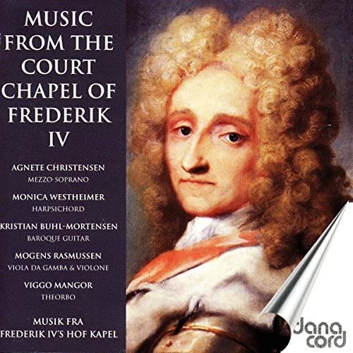 CD cover featuring a portrait of Frederick IV with text details.