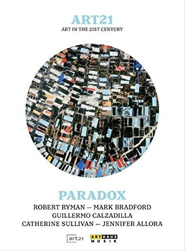 DVD cover for “Art 21 - Paradox” featuring colorful mosaic artwork.