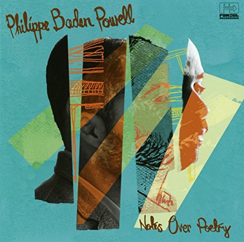 CD cover for Philippe Baden Powell’s “Notes Over Poetry” with abstract art.