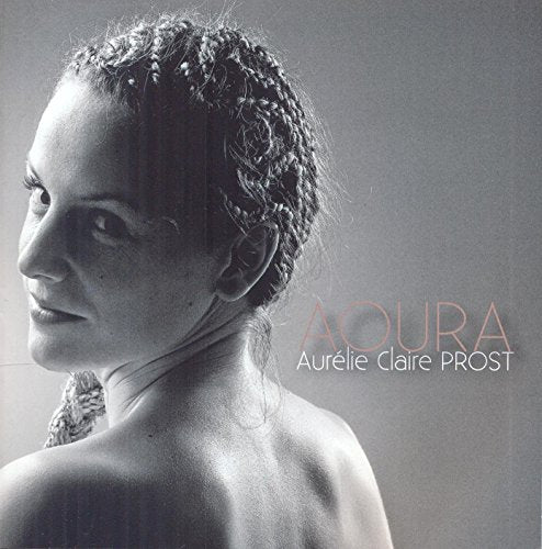Black and white CD cover featuring a woman with braided hair.