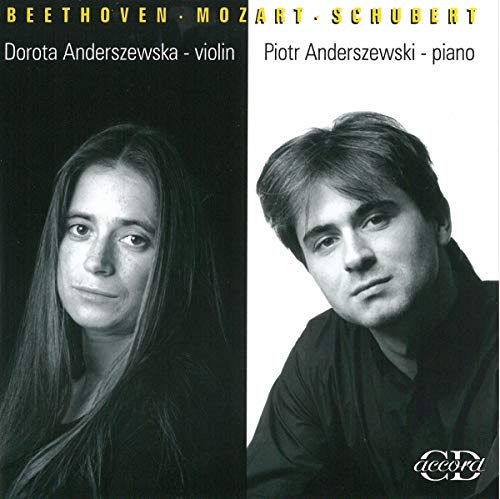 CD cover featuring black and white portraits of Dorota Anderszewska and Piotr Anderszewski.