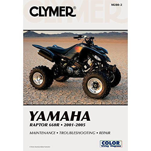 Clymer Yamaha Raptor 660R 2001-20