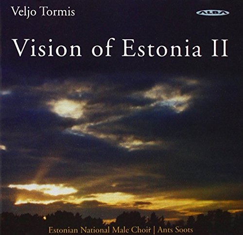 CD cover for "Vision of Estonia II" featuring a stormy sky.