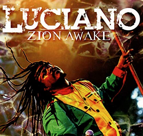 CD cover for Luciano’s “Zion Awake” featuring a portrait of the artist.