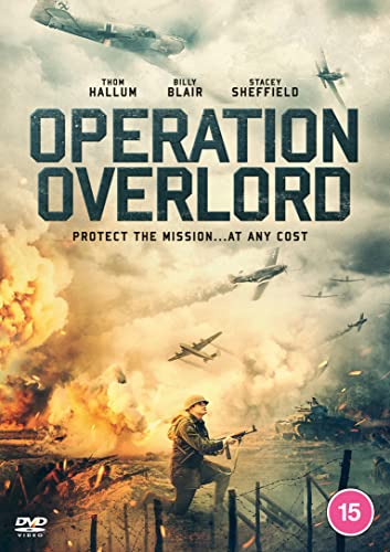 DVD cover for "Operation Overlord" depicting wartime planes and a soldier.