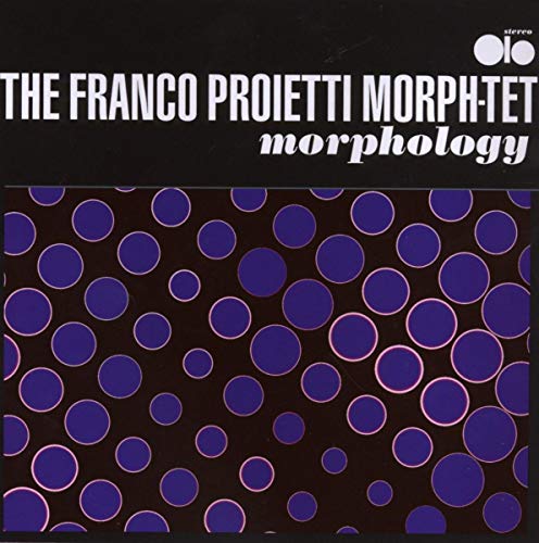 CD cover: purple polka dots on black with white text, "Morphology".