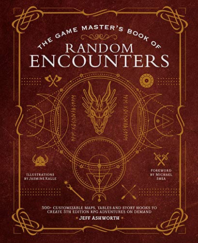 The Game Masters Book of Random Encounters: 500+ Customizable Maps, Tables and Story Hooks to Create 5th Edition Adventures on Demand