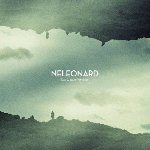 CD cover for Neleonard’s “Las Causas Perdidas” with a landscape scene.