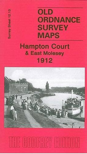 Hampton Court and East Molesey 1912 : Surrey Sheet 12.13