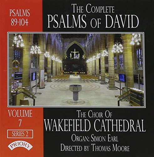 CD cover for "The Complete Psalms of David, Volume 7" featuring a cathedral.