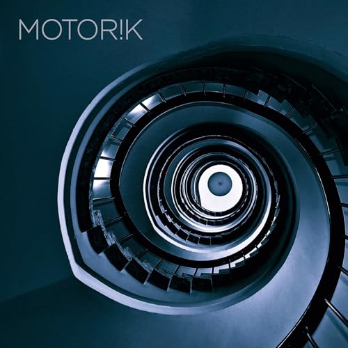 Album cover for Motor!k - 5, featuring a spiral staircase viewed from above.