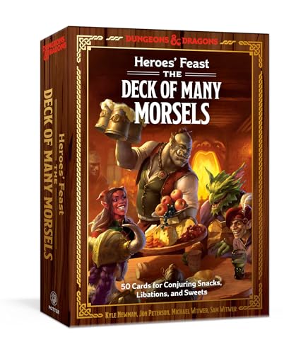 Heroes' Feast: The Deck of Many Morsels : 50 Cards for Conjuring Snacks, Libations, and Sweets