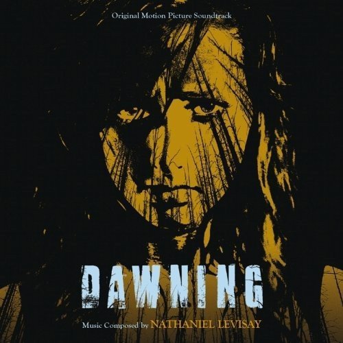 CD cover for "Dawning" OST featuring a distressed, golden-toned face.