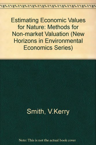 Estimating Economic Values for Nature: Methods for Non-Market Valuation