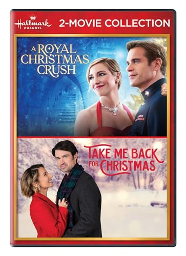 Hallmark 2-movie DVD collection featuring romantic Christmas-themed film covers.