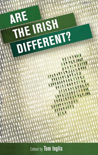 Book cover: "Are the Irish Different?" with a crowd-shaped Ireland.