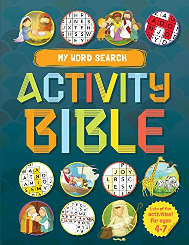 My Word Search Activity Bible (Paperback) - Puzzles and Bible Stories for Children aged 4-7, Gift Idea, Perfect for Sunday School Prizes and More